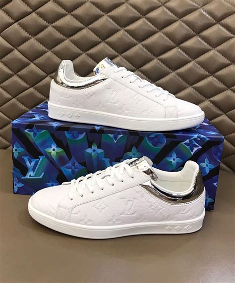 lv luxembourg sneaker white|louis vuitton shoes.